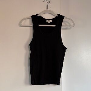 Agolde Classic Black Tank Top
